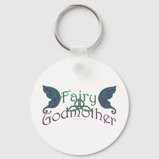 Fairy Godmutter Design Schlüsselanhänger (Vorderseite)