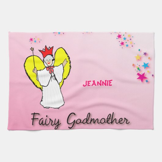 Fairy Godmutter Geschirrtuch (Horizontal)