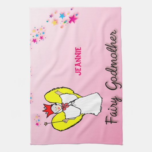 Fairy Godmutter Geschirrtuch (Vertikal)