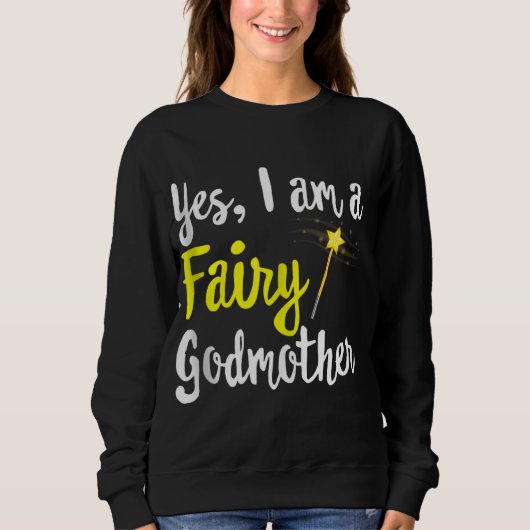 Fairy Godmutter Magic Wand Funny Mama Mama - mein Sweatshirt (Vorderseite)