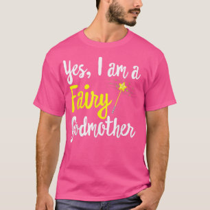 Fairy Godmutter Magic Wand Funny Mama Mommy Fantas T-Shirt