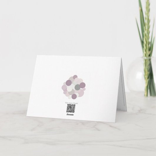 Fairy Godmutter Opossum Card Dankeskarte (Rückseite)