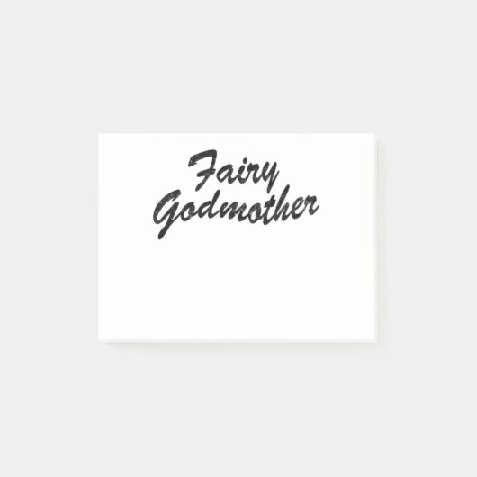 Fairy Godmutter Post-it Klebezettel (Vorderseite)