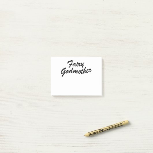 Fairy Godmutter Post-it Klebezettel (Auf Schreibtisch)