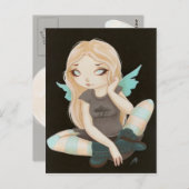 FAIRY GOTH Sturmblitz Postkarte (Vorne/Hinten)