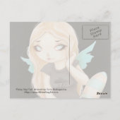 FAIRY GOTH Sturmblitz Postkarte (Rückseite)