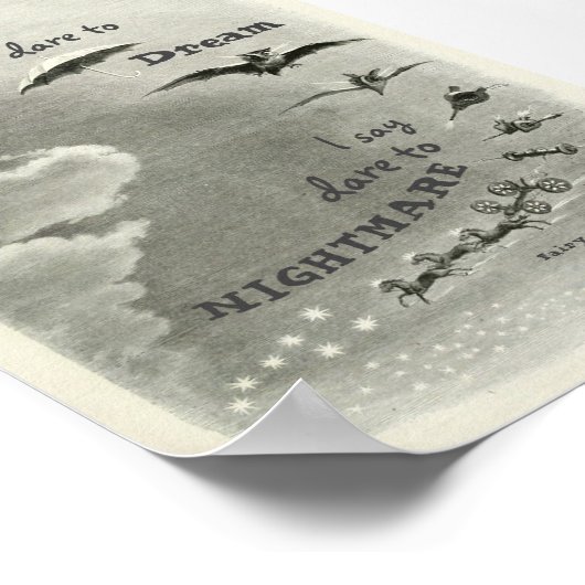 Fairy Gothmutter wagt den 5 x 7 Druck zum Albtraum Poster (Ecke)