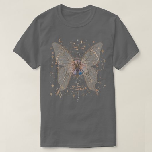 Fairy Grunge ästhetische Fairycore Cotattcore Goth T-Shirt (Design vorne)