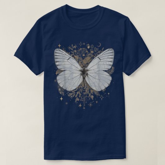 Fairy Grunge ästhetische Fairycore Cotattecore But T-Shirt (Design vorne)