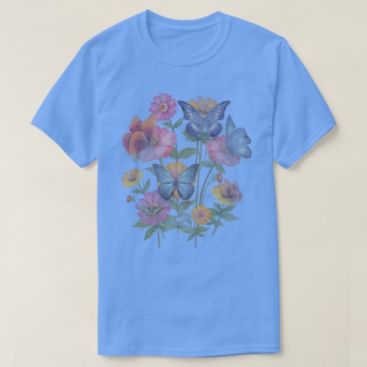 Fairy Grunge Butterfly Fairycore Ästhetische Goth  T-Shirt (Design vorne)