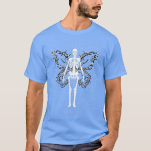 Fairy Grunge Fairycore Aesthetic Goth Gothic Skele T-Shirt