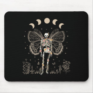 Fairy Grunge Fairycore Ästhetische Butterfly Skele Mousepad