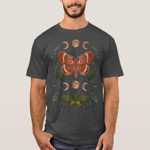 Fairy Grunge Fairycore Ästhetische Goth Luna Moth  T-Shirt