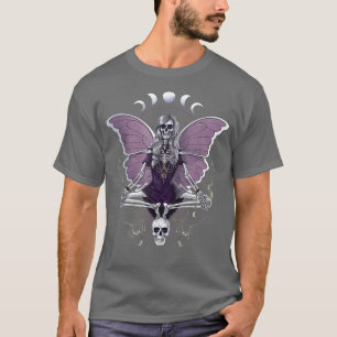 Fairy Grunge Fairycore Ästhetische Gothische Skele T-Shirt