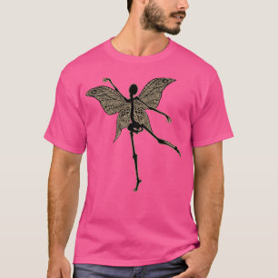 Fairy Grunge Fairycore Ästhetisches Tanzen Skelett T-Shirt