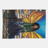 Fairy Guardian Doberman Dog Geschirrtuch (Horizontal)