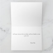 Fairy Guardian Doberman Dog Karte (Innenseite)