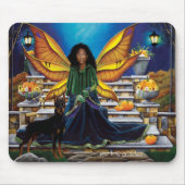 Fairy Guardian Doberman Dog Mousepad (Vorne)