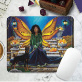 Fairy Guardian Doberman Dog Mousepad