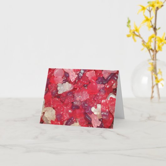 Fairy Gummies Card Karte (Gelbe Blume)