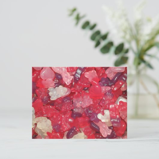 Fairy Gummies Postkarte (Stehend Vorderseite)