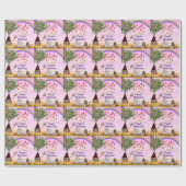Fairy Happy Birthday Geschenkpapier (Flach)