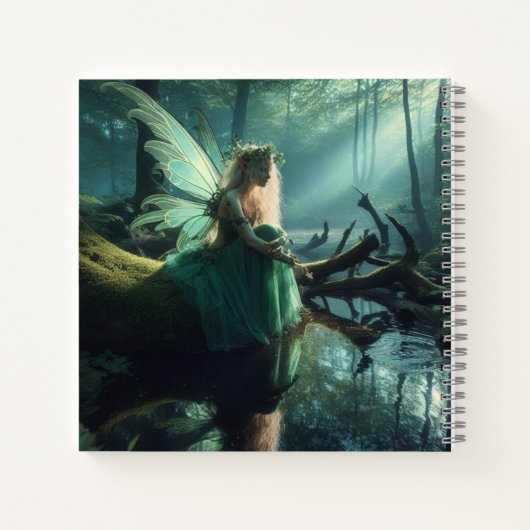 Fairy Hardcover Notizblock (Rückseite)