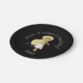 Fairy "Have a Magical Birthday" Party Paper Teller (Schrägansicht)