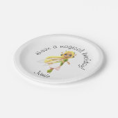 Fairy "Have a Magical Birthday" Party Paper Teller (Schrägansicht)