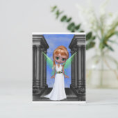 Fairy "Hera" griechische Göttin Postkarte (Stehend Vorderseite)