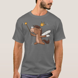 Fairy Horse Bauer Mystical Farm Horse Fairy Lover T-Shirt