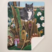 Fairy House Garden Cat Sherpadecke (Vorderseite)