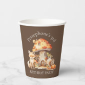 Fairy House Woodland Creative Birthday Party Pappbecher (Vorderseite)