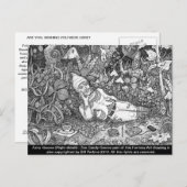 Fairy Houses Postcard #3 Postkarte (Vorne/Hinten)