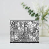 Fairy Houses Postcard Postkarte (Stehend Vorderseite)