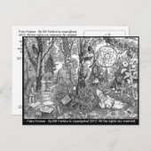Fairy Houses Postcard Postkarte (Vorne/Hinten)