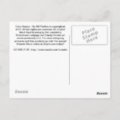 Fairy Houses Postcard Postkarte (Rückseite)