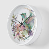 Fairy Hummingbird Wall Clock Uhr (Winkel)