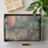 Fairy Hütte Frog Cotgcore Toad Pond Decoupage Seidenpapier (Geschenk)