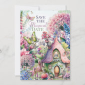 Fairy Hütte Magical Birthday Party Einladung (Vorderseite)