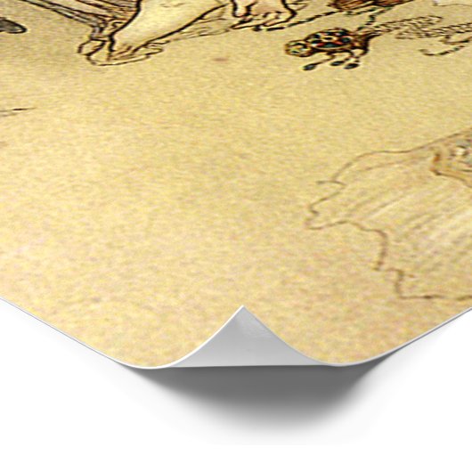 Fairy Illustration Fantasy Poster 12x16 (Ecke)