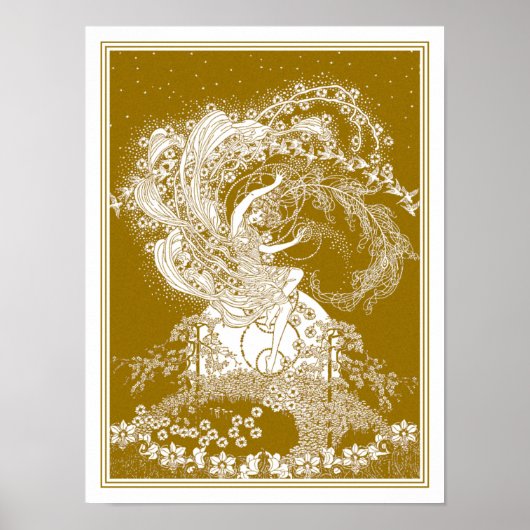 Fairy Illustration von Dorothy Lathrop Poster (Vorne)