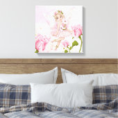 Fairy Illustrations Baby Girl Kinderzimmer Leinwanddruck (Insitu (Schlafzimmer))
