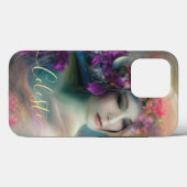 Fairy im Blumengarten Wasserfarbe Case-Mate iPhone Hülle (Rückseite (Horizontal))