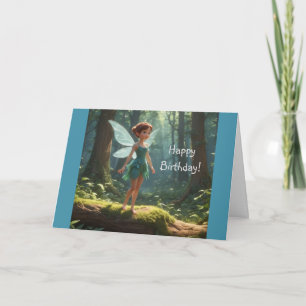 Fairy im Wald Karte