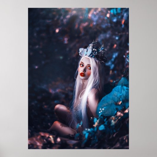 Fairy im Wald Poster (Vorne)