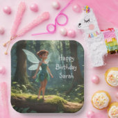 Fairy im Wald zum Geburtstag Pappteller (Party)