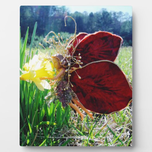 Fairy in den Affodien Fotoplatte (Vorderseite)