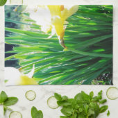 Fairy in den Affodien Geschirrtuch (Gefaltet)