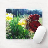 Fairy in den Affodien Mousepad (Mit Mouse)